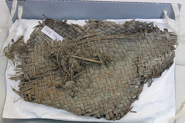 Raranga fragment from Roxburgh Gorge